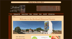Desktop Screenshot of berthoudhistoricalsociety.org